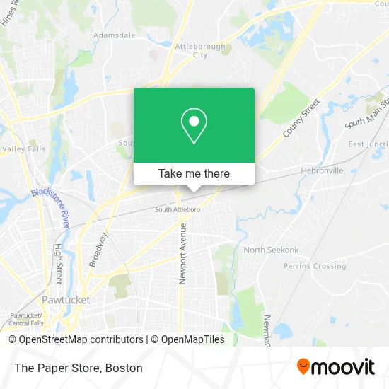 The Paper Store map