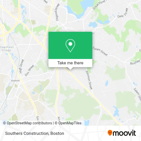 Southers Construction map