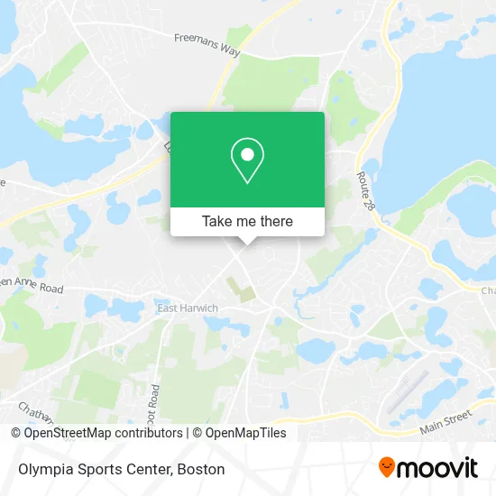 Olympia Sports Center map
