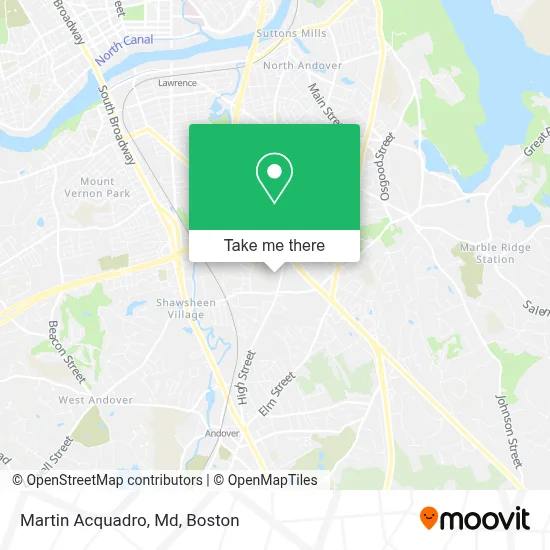 Martin Acquadro, Md map