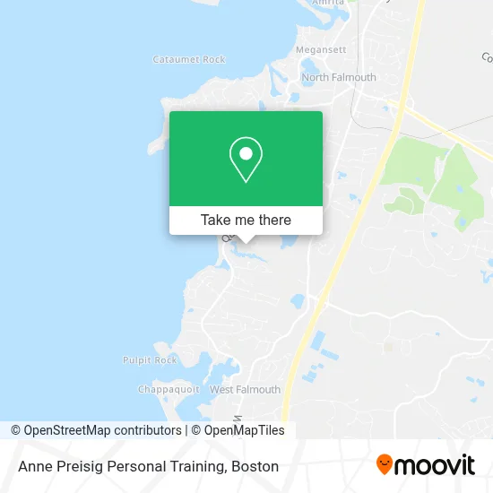 Anne Preisig Personal Training map