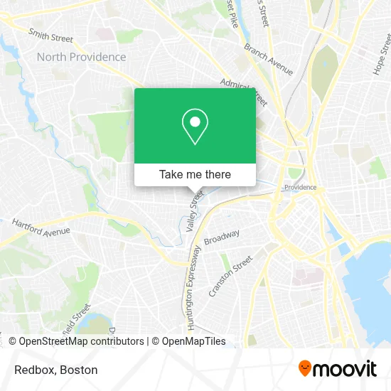 Redbox map