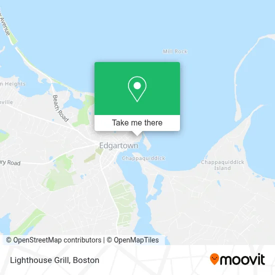 Lighthouse Grill map