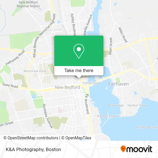 K&A Photography map