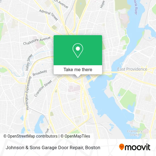 Johnson & Sons Garage Door Repair map