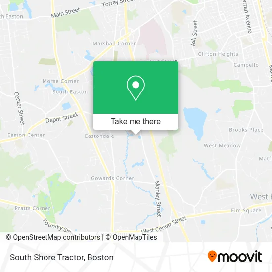 South Shore Tractor map