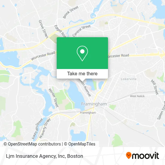 Ljm Insurance Agency, Inc map