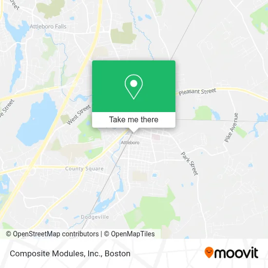 Composite Modules, Inc. map