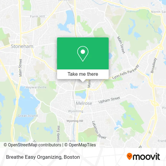 Breathe Easy Organizing map