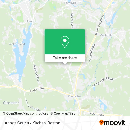 Abby's Country Kitchen map