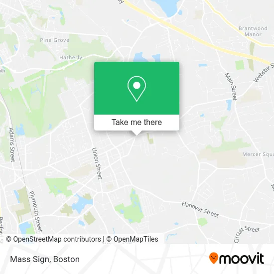 Mass Sign map