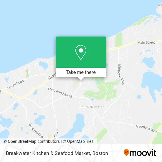 Breakwater Kitchen & Seafood Market map