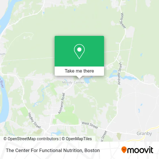The Center For Functional Nutrition map