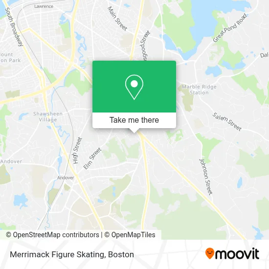 Merrimack Figure Skating map