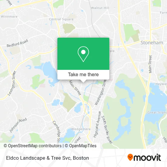Eldco Landscape & Tree Svc map