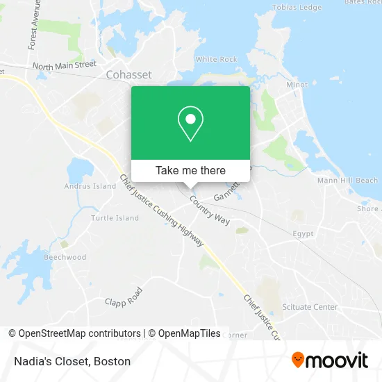 Nadia's Closet map