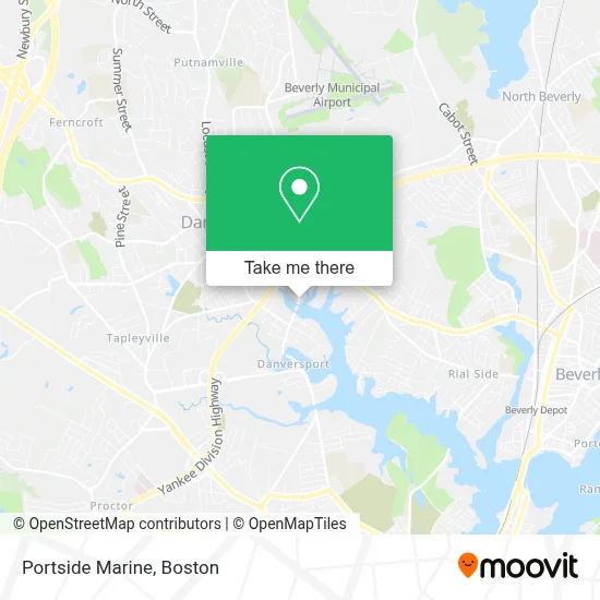 Portside Marine map