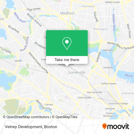 Velney Development map