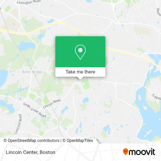 Lincoln Center map