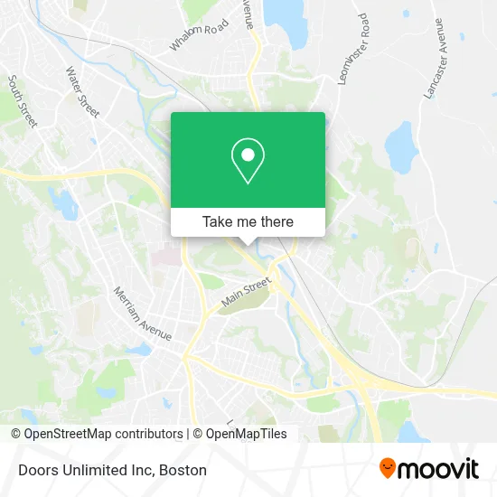 Doors Unlimited Inc map