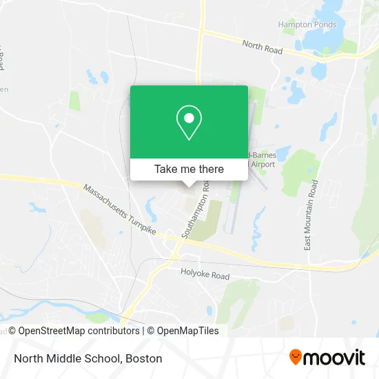 North Middle School map