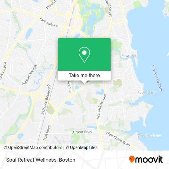 Soul Retreat Wellness map