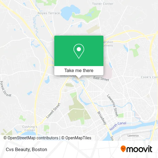 Cvs Beauty map