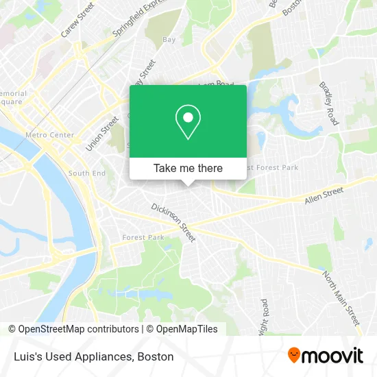 Luis's Used Appliances map