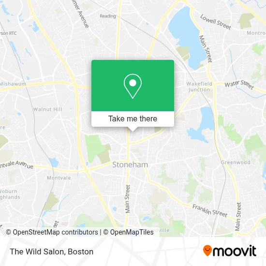 The Wild Salon map