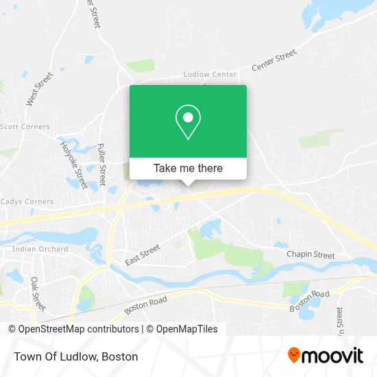 Town Of Ludlow map