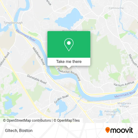 Gltech map