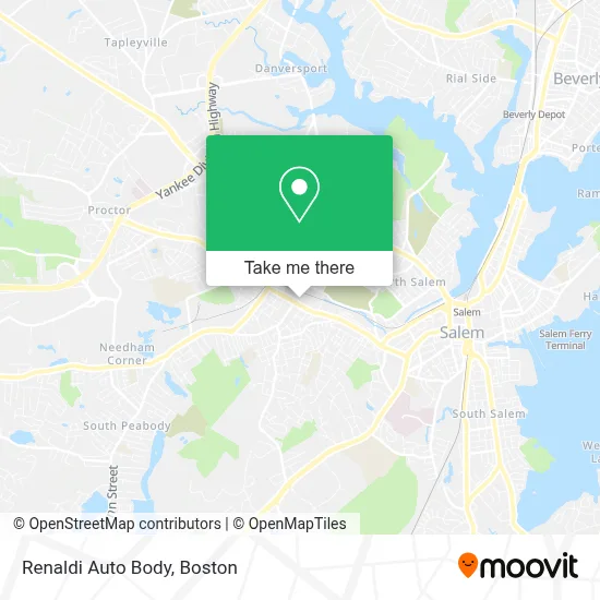 Renaldi Auto Body map
