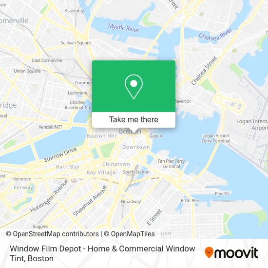 Window Film Depot - Home & Commercial Window Tint map