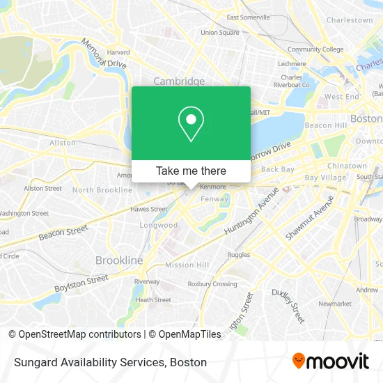 Sungard Availability Services map