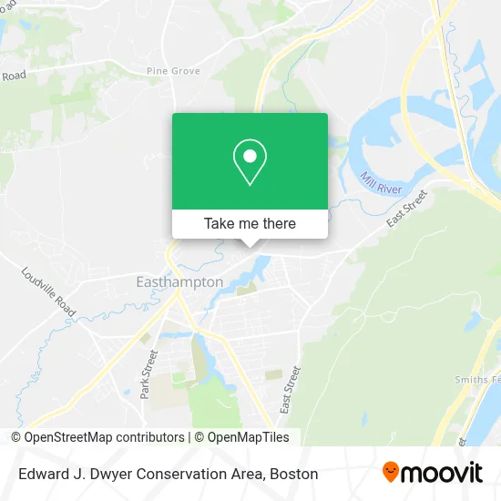 Edward J. Dwyer Conservation Area map