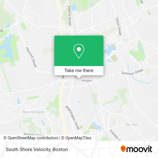 South Shore Velocity map