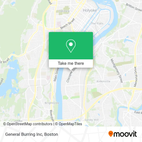General Burring Inc map