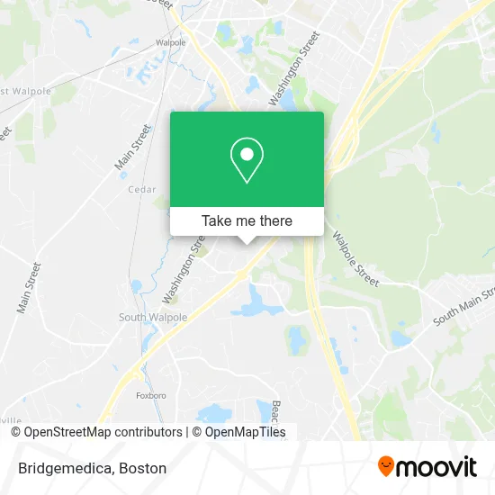 Bridgemedica map