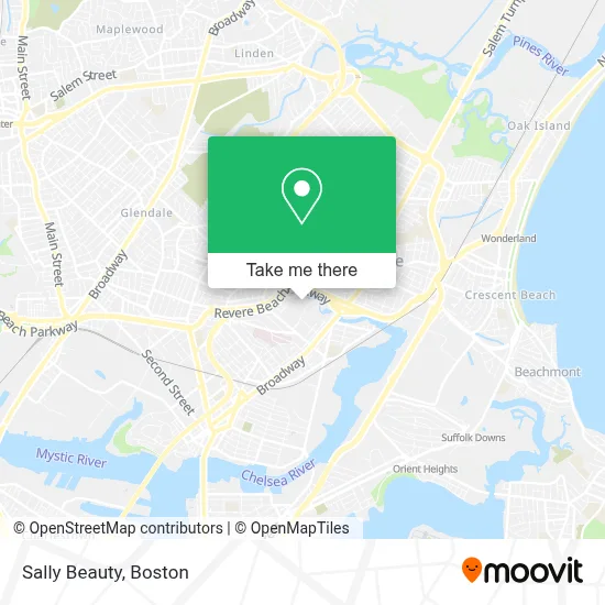 Sally Beauty map