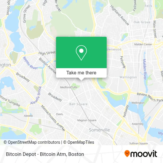 Bitcoin Depot - Bitcoin Atm map
