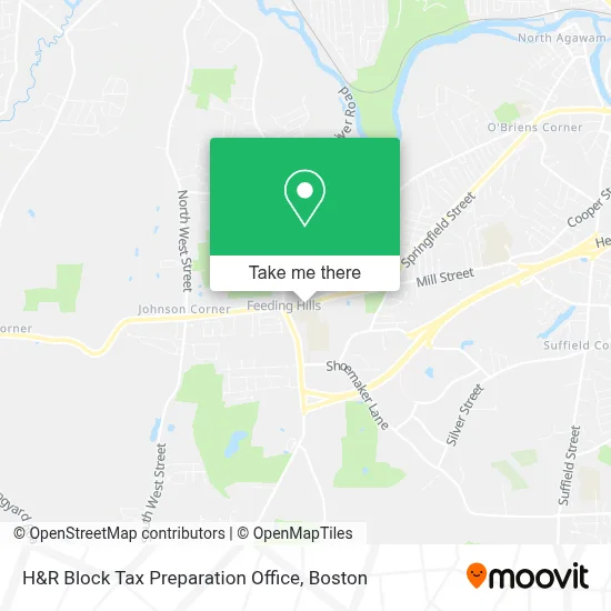 H&R Block Tax Preparation Office map