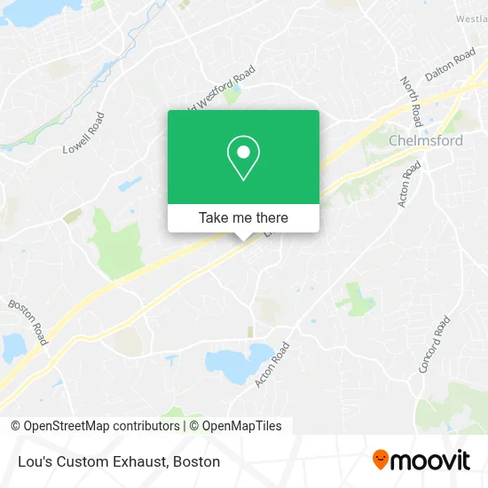 Lou's Custom Exhaust map