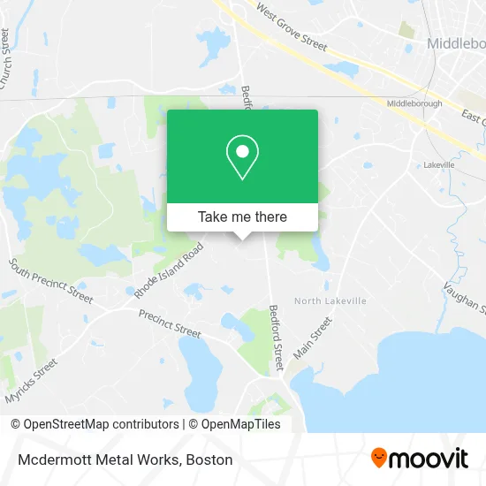 Mcdermott Metal Works map