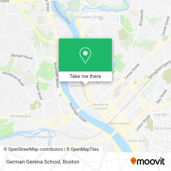 German Gerena School map