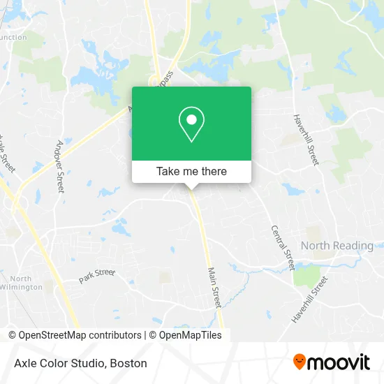 Axle Color Studio map