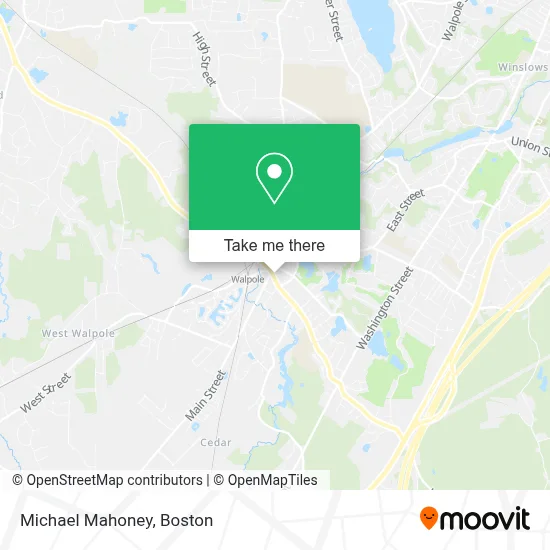Michael Mahoney map