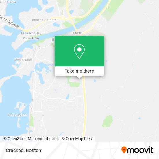 Cracked map