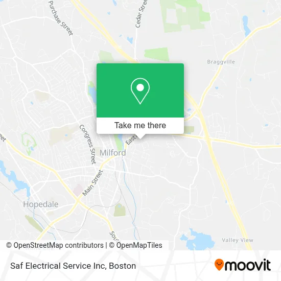 Saf Electrical Service Inc map