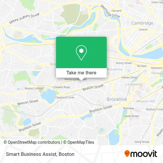 Smart Business Assist map