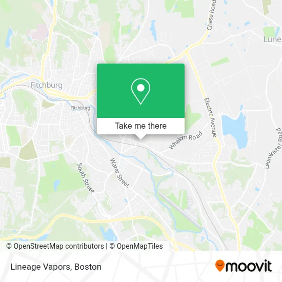Lineage Vapors map